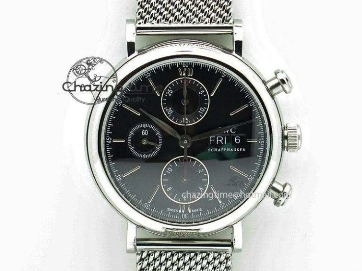 MIROTIME 0122 Practical Calatrava 5524 Pilot Travel Time SS GRF Blue Dial on Black Leather Strap A324 V 7107